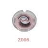 1Pair Glue-free False Eyelashes Wispy Natural Lashes Long Eyelash Self-adhesive Lash Extension Reusable Handmade Lash For Makeup - ZD06