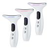 EMS Microcurrent Face Neck Beauty Device LED Photon Firming Rejuvenation Anti Wrinkle Thin Double Chin Skin Care Facial Massager - White