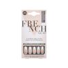 Salon Perfect Artificial Nails 156 Modern French Thick White Tip File & Glue Included 30 Nails - Salon Perfect