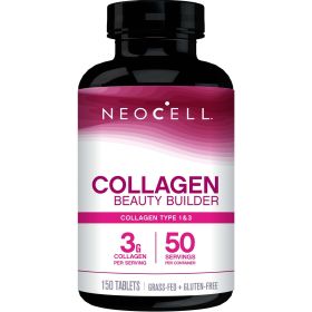 NeoCell Collagen Beauty Builder, Collagen Type 1 & 3, 150 Tablets - NeoCell