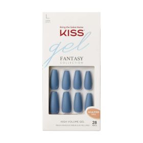 KISS Gel Fantasy Sculpted Fake Nails, 'Sunshine Beauty', 28 Count - KISS USA
