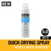 Neutrogena Sport Active Defense SPF 70 Sunscreen Spray, 5.0 oz - Neutrogena