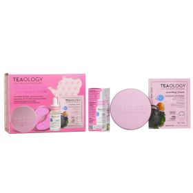 TEAOLOGY - Hyaluronic Infusion Forever Beauty Ritual Set: Hyaluronic Serum 15ml+Eye Mask 5ml+Reusable Silicone Eye Patches With Box  3pcs - As Picture