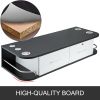 VEVOR Black & White Salon Wall Mount Styling Station Classic Locking 2 Drawers Storage Beauty Salon Spa Equipment Barber Station - Default