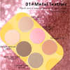 Fun multifunctional makeup tray - 01# Metal leather
