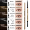 Small gold bar Shangku double eyebrow pencil - 01# Light Brown