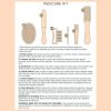 Equate Personal Foot Care Pedicure Kit with Storage Pouch, 6 Pieces - Equate
