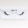 1Pair Mink Half Lashes Soft Thick Eye End Lengthening Faux Eyelashes Natural Long Handmade Eyelash Cross Curl 3D Lash For Makeup - 15
