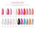 Nail Set Gel Nail Polish Set With UV LED Lamp Dryer Semi Permanent Gel Varnish Set Professional Nail Art Tools Kit Manicure Set - ZH282-4