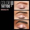 Maybelline Color Tattoo Up To 24HR Longwear Cream Eyeshadow Makeup, Socialite, 0.14 oz - Maybelline