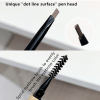 Small gold bar Shangku double eyebrow pencil - 02# Khaki Brown
