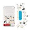 Kiss Salon Design Medium Coffin Glue-on Nails, Glossy Light White, 24 Count - KISS USA